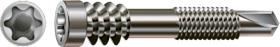 SPAX-TERRASSENSCHRAUBEN ALU 5,0 X 51 MM ZK EDELSTAHL A2 T-STAR PLUS T25 VE=100