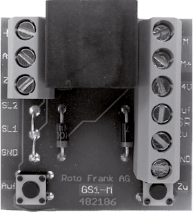 Drehkipp-Gruppensteuermodul, E-Tec, GS1-M, zum Anschrauben