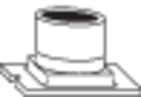 Roto Drehkipp-Steckmagnet MVS E-Tec Aluminium Einsteckmontage