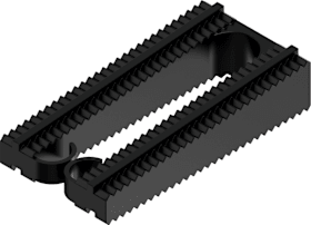 FT-Montagekeile,L 58mm,B 30mm,S 20mm, Kunststoff schwarz