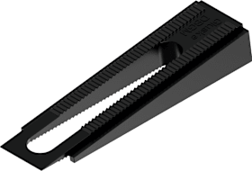 FT-Montagekeile,L 115mm,B 30mm,S 18mm, Kunststoff schwarz