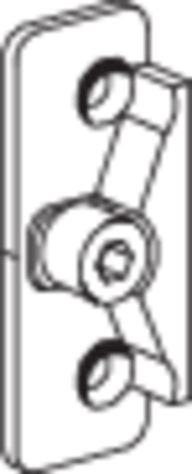 Roto Drehkipp-Niveauschaltsperre V.02 NT Designo Rahmenteil Aluminium