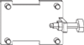 Parallelschiebekipp-Lehre, für Steuerklotz, Patio Alversa