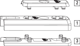 Schiebefenster-Schließstück, InlineSliding, Nr.080, links/rechts
