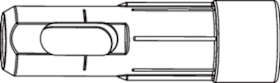 ROLLENBAND SOLID B 318P RAHMENBUCHSE OBEN WEISS VE24 (2029076)