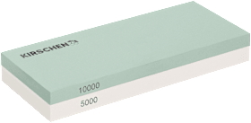 KIRSCHEN Abziehstein Schärf- und Abziehstein salbeigrün/weiß Körnung 5000/10000
