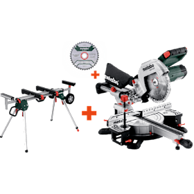 Metabo Kappsäge KGS 216 M inkl. Untergestell KSU