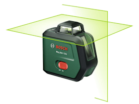 Bosch Professional Kreuzlinien-Laser PLL360-15G, 1 x Akku BA 3.6V 2.0Ah