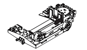 Hawa Einschiebeeinheit Folding Concepta III 25 Push, rechts, Schwenk- und Drehschiebetürsystem
