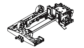 Hawa Einschiebeeinheit Folding Concepta III 20 Push links Schwenk- und Drehschiebetürsystem