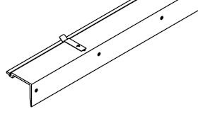Hawa Connector oben rechts für Schwenk- und Drehschiebetürsysteme 788 mm