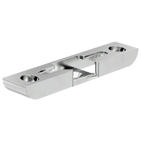 9-33855-00-0-1 | Kippschließplatte | KIPPSCHLIESSPLATTE MESSING FL:4 17 BREIT