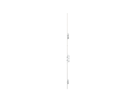 KFV Mehrfachverriegelung Automatik Verriegelung hell verzinkt Softlockfalle T0 Flachstulp 20 mm
