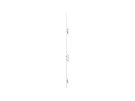 KFV Mehrfachverriegelung MFV schlüsselbetätigt BS3700SA RAL9007 beschichtet