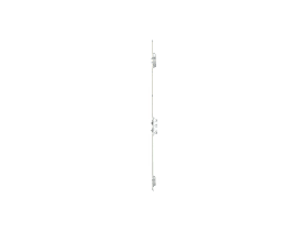 KFV Mehrfachverriegelung MFV Comfortfunktion hell verzinkt U-Stulp 6x24x6 mm