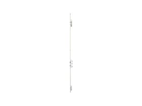 KFV Mehrfachverriegelung MFV Comfort Softlockfalle U-Stulp 6x24x6 mm hell verzinkt SKG 2