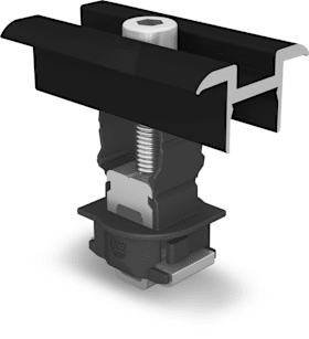 K2 Clamp MC 25-40, schwarz eloxiert