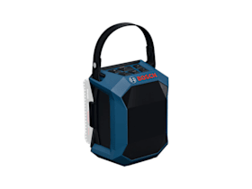 Bosch Professional Bluetooth-Lautsprecher GPB 18V-1 C Professional mit Batterieabdeckung