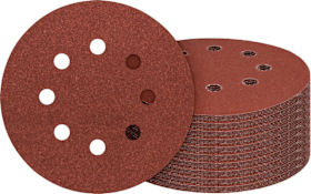 Bosch Professional Expert C430 Schleifpapier-Set 125mm Körnung K40-K180, 50-teilig