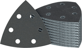 Bosch Professional Schleifblatt Set PRO F355 93 mm Körnung K80-K600, 50-teilig