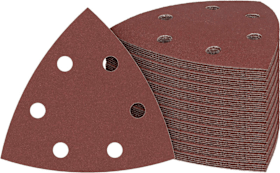 Bosch Professional PRO F460 Schleifblatt Set 50-teilig Körnung 40-240, 93 mm