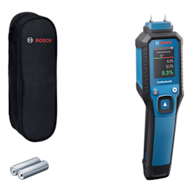 Bosch Professional Holzfeuchtigkeitsmesser für präzise Feuchtigkeitsmessung in Holz und Baustoffen