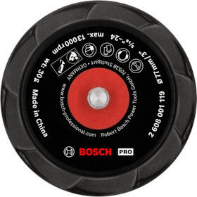 Bosch Professional Schleifteller Klett 77 mm für Profi-Schleifarbeiten