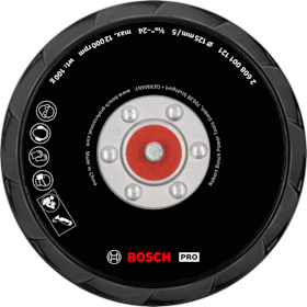 Bosch Professional Polierteller 125 mm für 12V Akku-Winkelschleifer