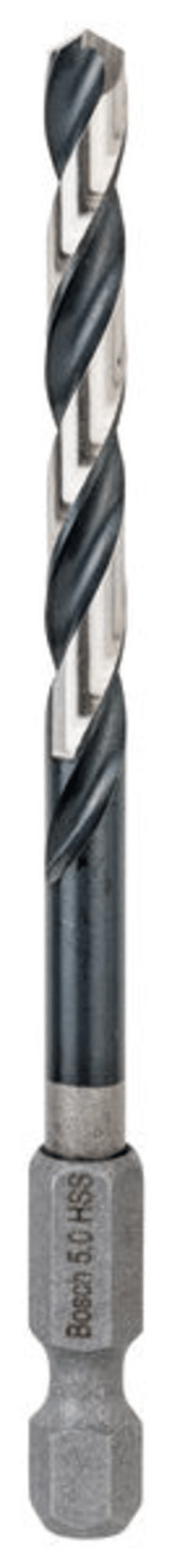 Bosch Professional PRO Metal HSS-G Impact Spiralbohrer, 5 x 52 x 91 mm