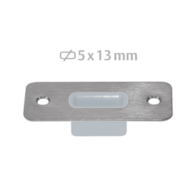 PLANET Bodenschließmulde BM5x13 schmal,verstellbar,0/0mm,edelstahl