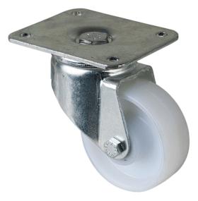 BS Rollen Schwerlast-Lenkrolle Ø 80 mm Kunststoff, Tragkraft 150 kg