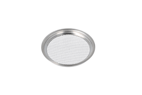 Hoju-Beschlag Lüftungsgitter rund Ø85 mm Edelstahl mit Fliegengitter 0,4 mm