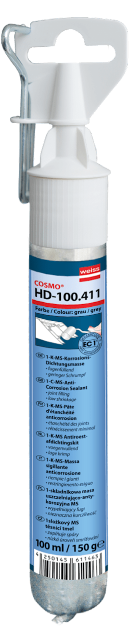 KORROSIONS-DICHTUNGSMASSE HD-100.411 BTL258, 100ML, GRAU