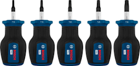 Bosch Professional Schraubendrehersatz Stubby TX, 5-teilig