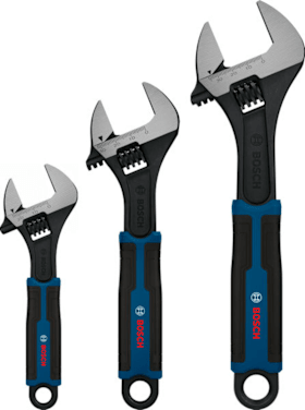 Bosch Professional Rollgabelschlüssel Set 3-teilig 150/200/250 mm