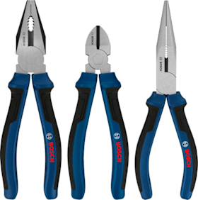 Bosch Professional Zangenset Mehrkomponentengriff 3-teilig