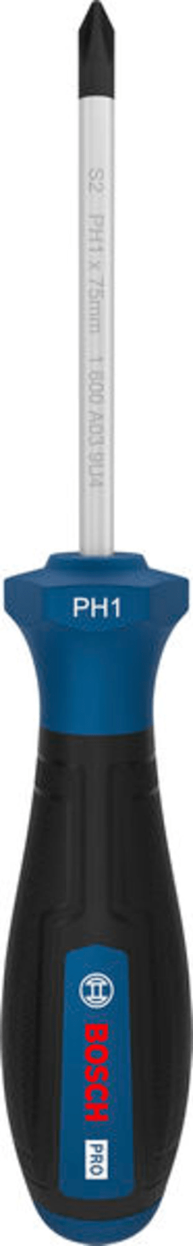 Bosch Professional Schraubendreher PH1x75 mm Pro-Serie