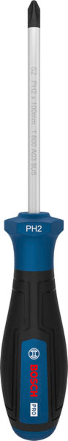 Bosch Professional Schraubendreher PH2x100 mm Pro-Serie