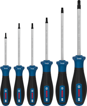 Bosch Professional Schraubendreher Set 6-teilig Werkstattwerkzeug