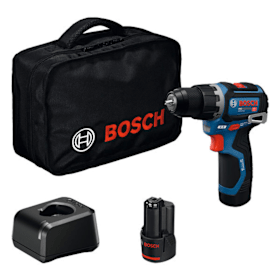 Bosch Professional Akku-Schlagbohrschrauber GSB 12V-32 mit 2x GBA 12V 2,0Ah und Werkzeugtasche