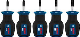 Bosch Professional Stubby-Schraubendreher Set PZ/SL 5-teilig