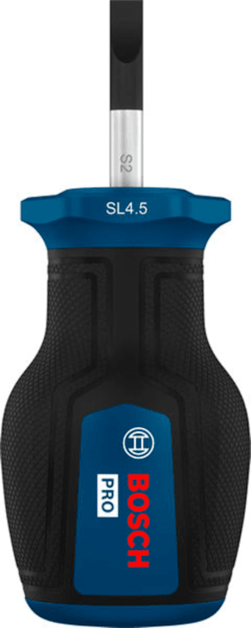 Bosch Professional Stubby-Schraubendreher SL 1,0x4,5x25