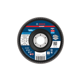 Bosch Professional EXPERT X782 Fächerschleifscheibe gerade 125 mm K120 Bohrung 22,23 mm