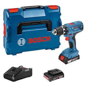 Bosch Professional Akku-Bohrschrauber GSR 18V-21 mit 2x GBA 18V 2,0Ah und L-Boxx