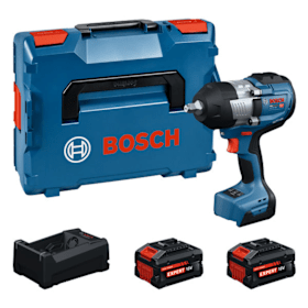 Bosch Professional Schlagschrauber GDS18V-1400 mit 2 Akkus und L-BOXX