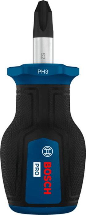 Bosch Professional Schraubendreher PH3x25 STUBBY PRO