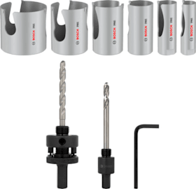 Bosch Professional Lochsäge-Set 9-teilig Metallbearbeitung