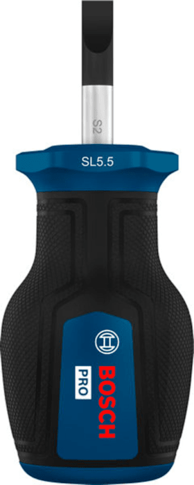 Bosch Professional Stubby-Schraubendreher SL 1,0x5,5x25