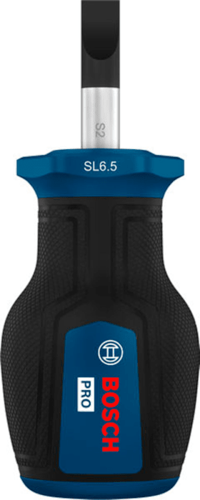 Bosch Professional PRO Stubby-Schraubendreher SL 1,2x6,5x25