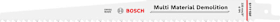 Bosch Professional Stich- und Säbelsägeblätter Multi-Mat Demolition 25-tlg. Set